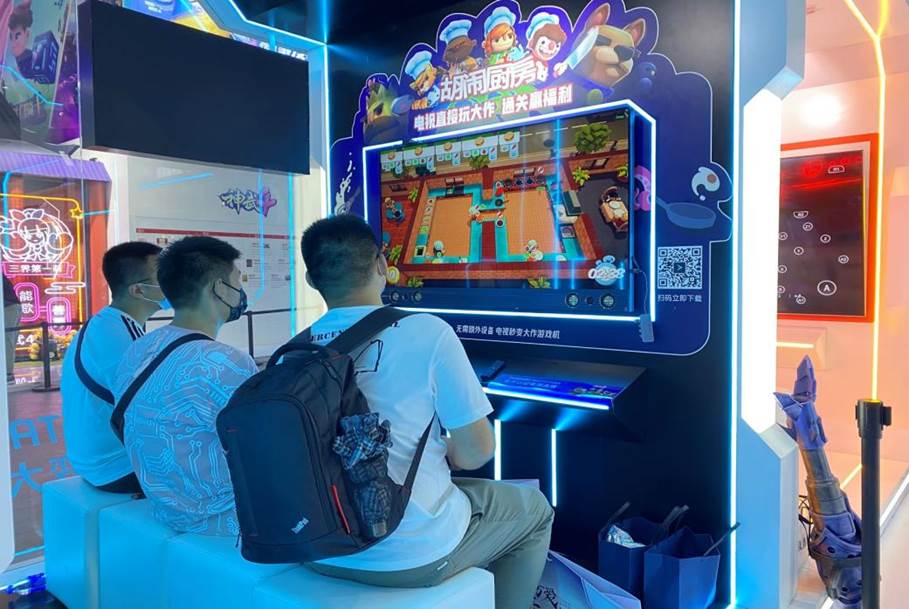 奧運超燃！長虹98吋新品吸睛2021ChinaJoy